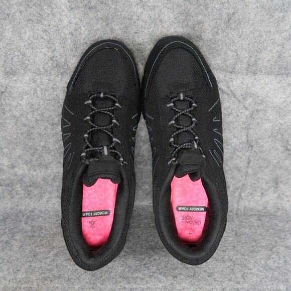 Danskin Now Shoes Womens 7 Sneaker Slip On Athletic Casual Comfort Walking Black - Picture 7 of 12